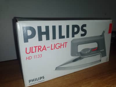 Original Made in Japan Philips Iron - Model HD 1133 Genuine imported