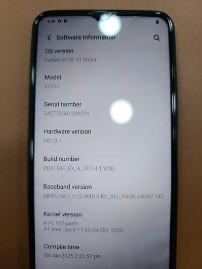 Vivo Y21T
