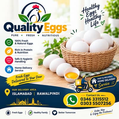 Fresh Eggs Home Delivery Islamabad Rawalpindi | Farm Fresh Eggs