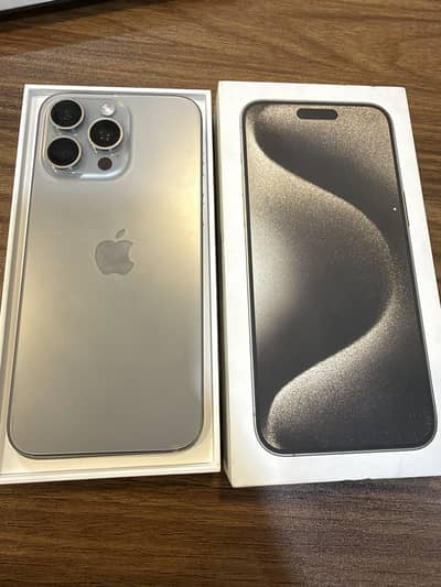 Apple iPhone 15 Pro Max PTA Box 256
