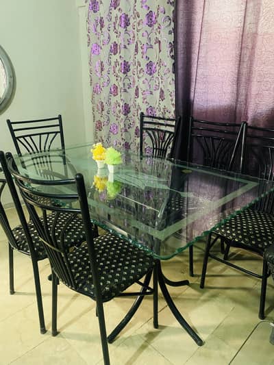 6 Seater Dining Table with Chairs