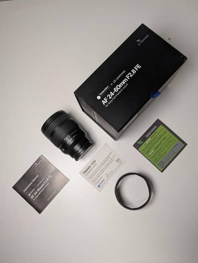 Newly launched Samyang Lens for Sony - Samyang 24-60mm F/2.8 (FE)