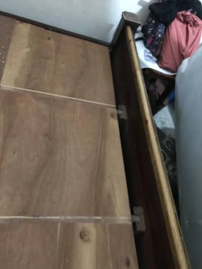 double bed with mattress