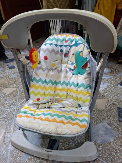 baby swing with automatic sounds and swing