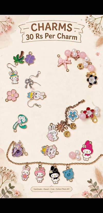 metal charms