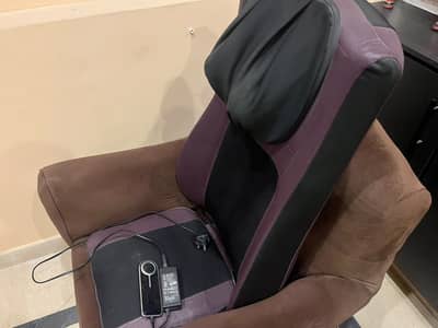 Heat massager seat