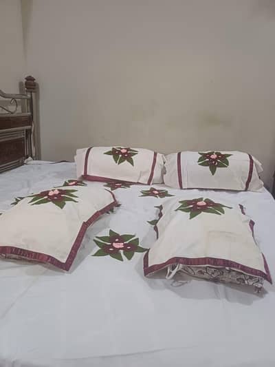 new white cotton bedsheet