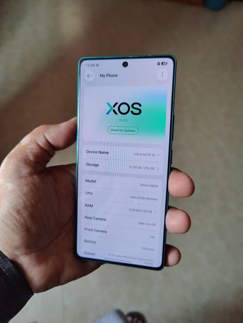 Infinix Note 50 complete box 2