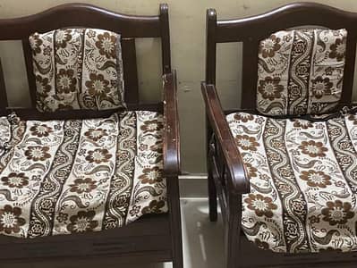 sofa set 5 seater wooden frame