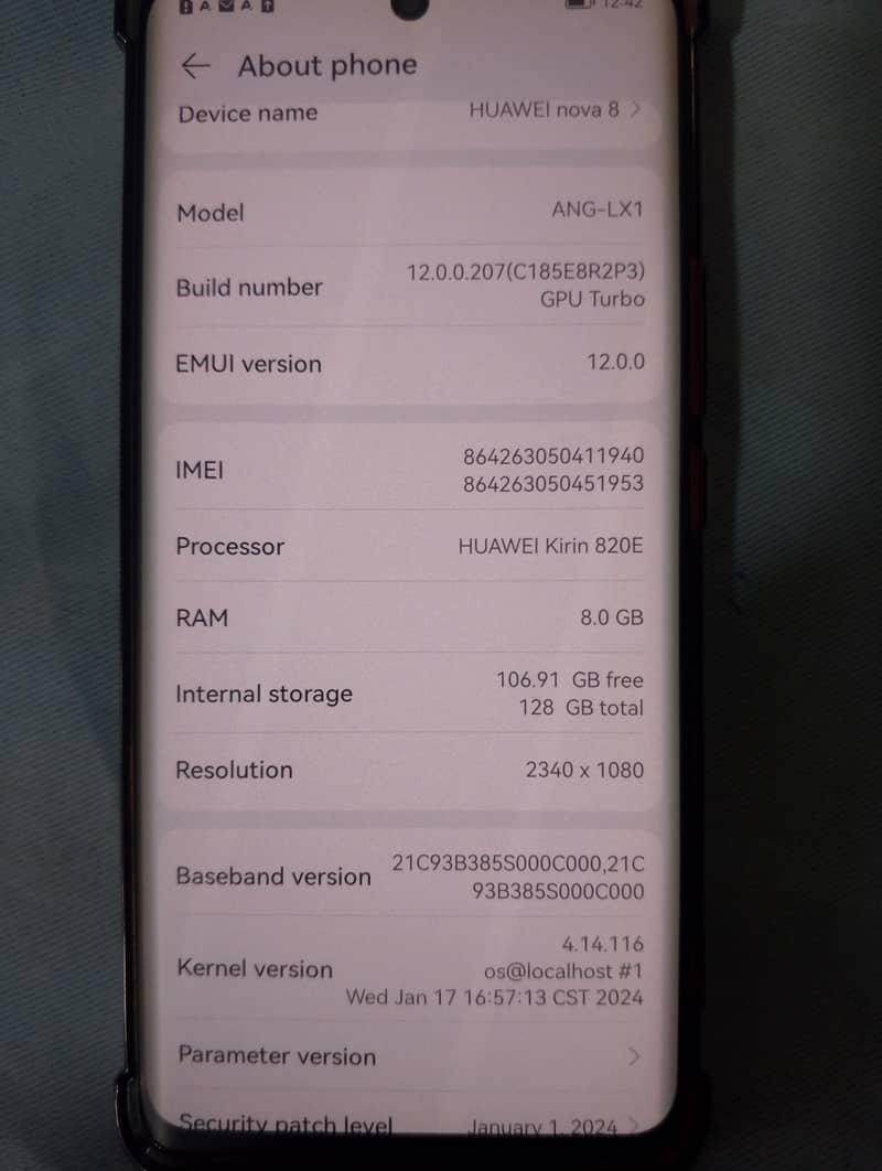 Huawei nova 8 2