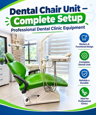 Dental Chair Unit Complete Setup | Professional Dental Equipment