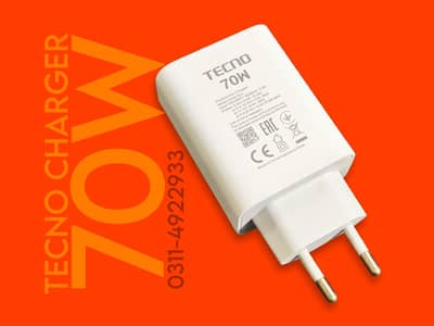 70W Tecno Genuine Charger