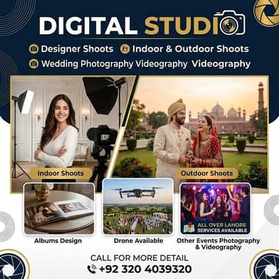 Photographer & Videography Service|Weddings,Events40%OFF limited Offer