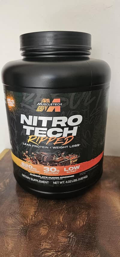 NitroTech WheyProtein Ripped 4Lbs