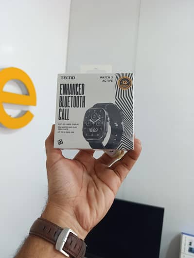 Tecno New watch 3 Active 1 year warranty 2.02" HD LARGE Display