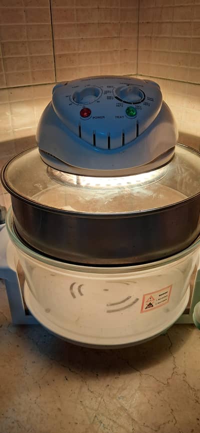 Air fryer halogen