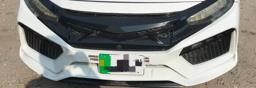 Civic Bumper Front and Rear Complete