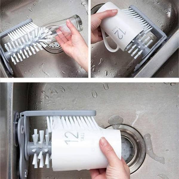 T  Brush Cleaner Dishes Bottle Brush Cleaner