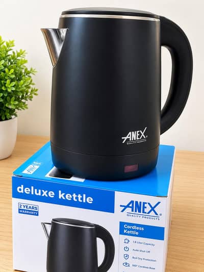 Urgent Sale Brand New Condition Unused Anex Electric Kettle for Sale.