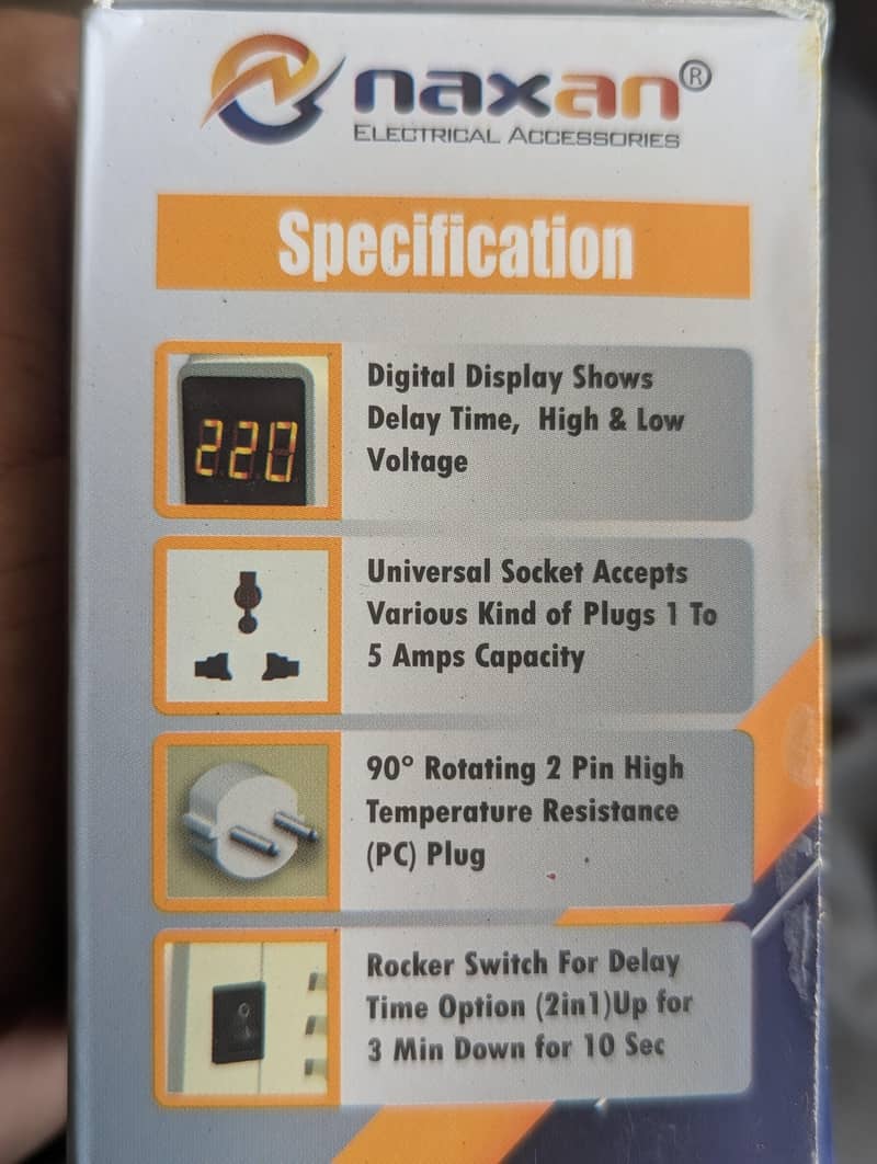 Automatic voltage protector 1