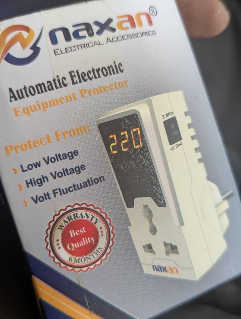 Automatic voltage protector 3