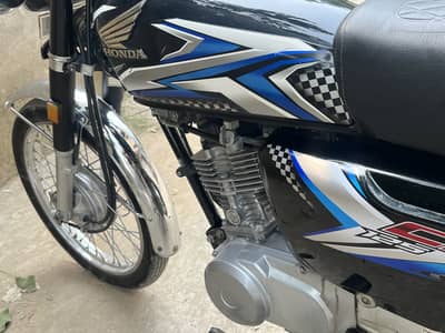 Honda CG 125 Black – Like New | 10/10 Condition | Genuine & Maintained