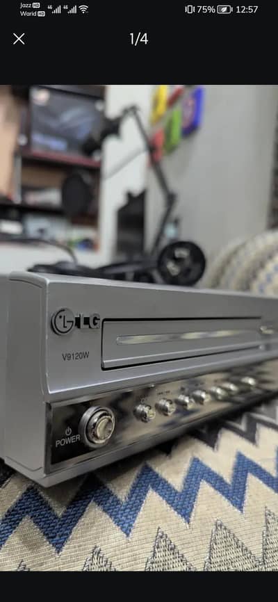 LG PROFESSIONAL VCR MASTER AUDIO v9120W
