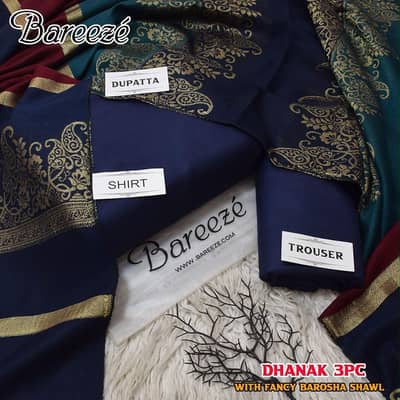 3 piece lawn all colors available different design