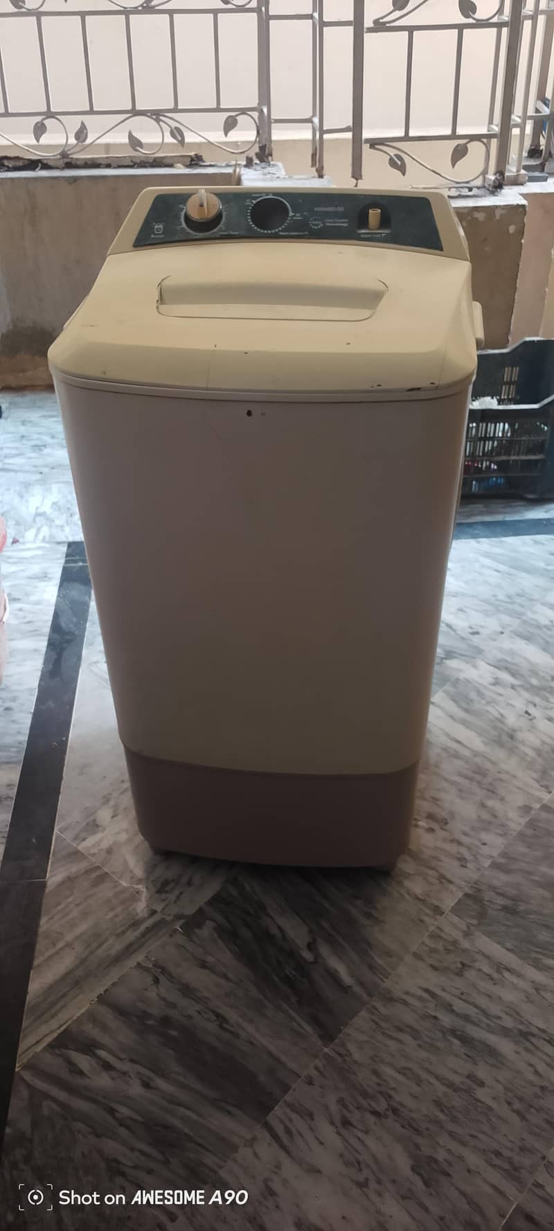 Haier washing machine 1