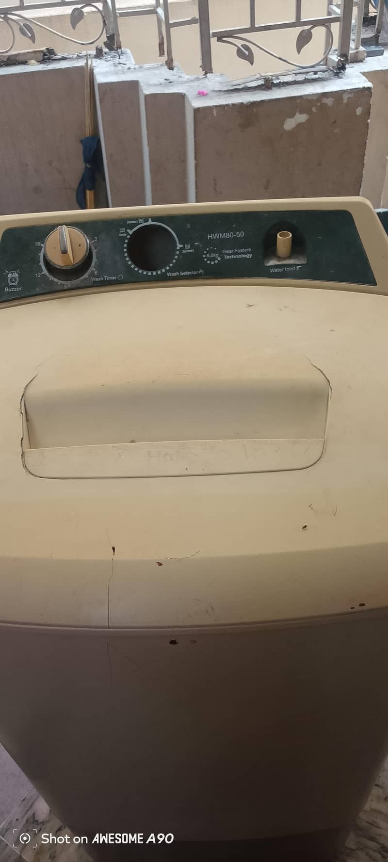 Haier washing machine 4