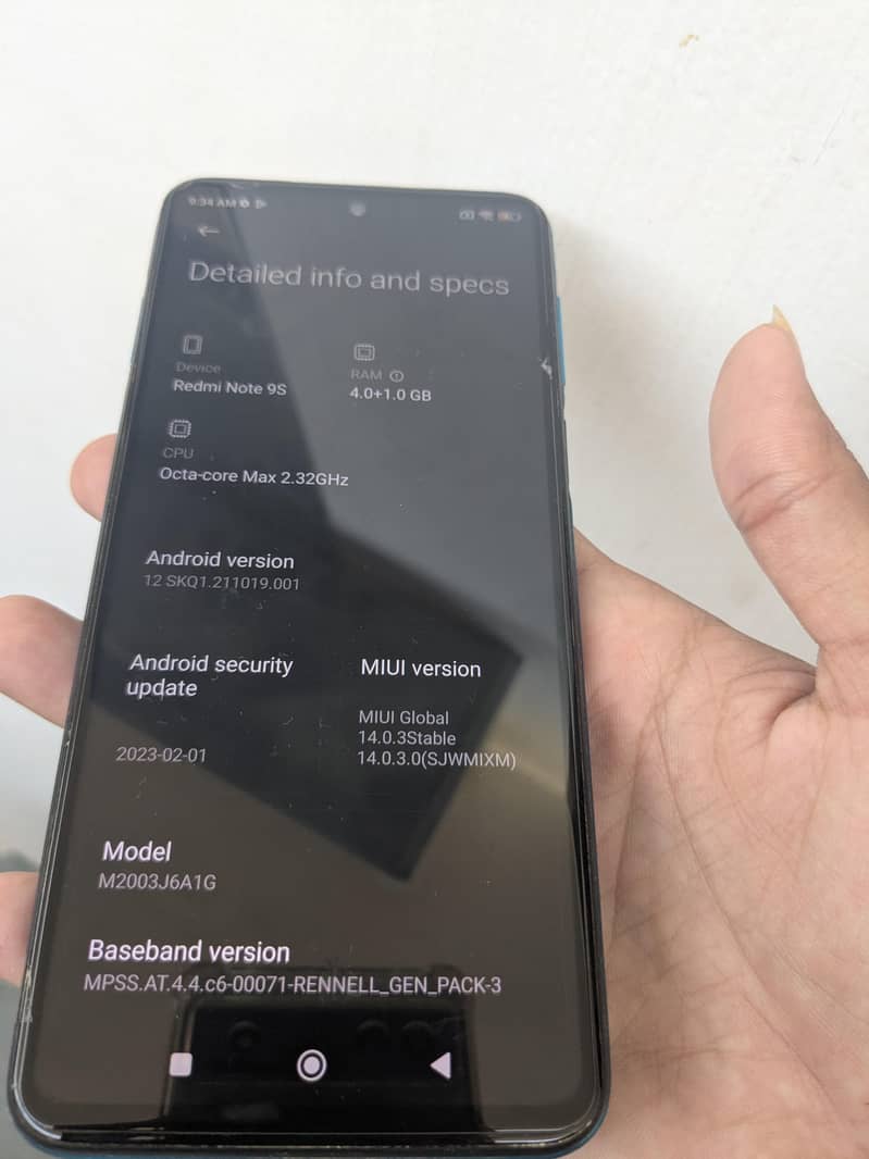 Redmi Note 9S 4/128 approved 1