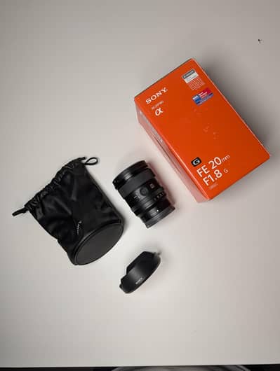 Best Videography Wide Angle Prime Lens - Sony 20mm F/1.8 Full Frame