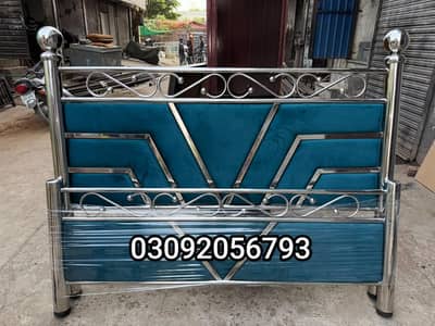 New Stainless Steel Double Bed | steel king Size Beds | Non magnetic