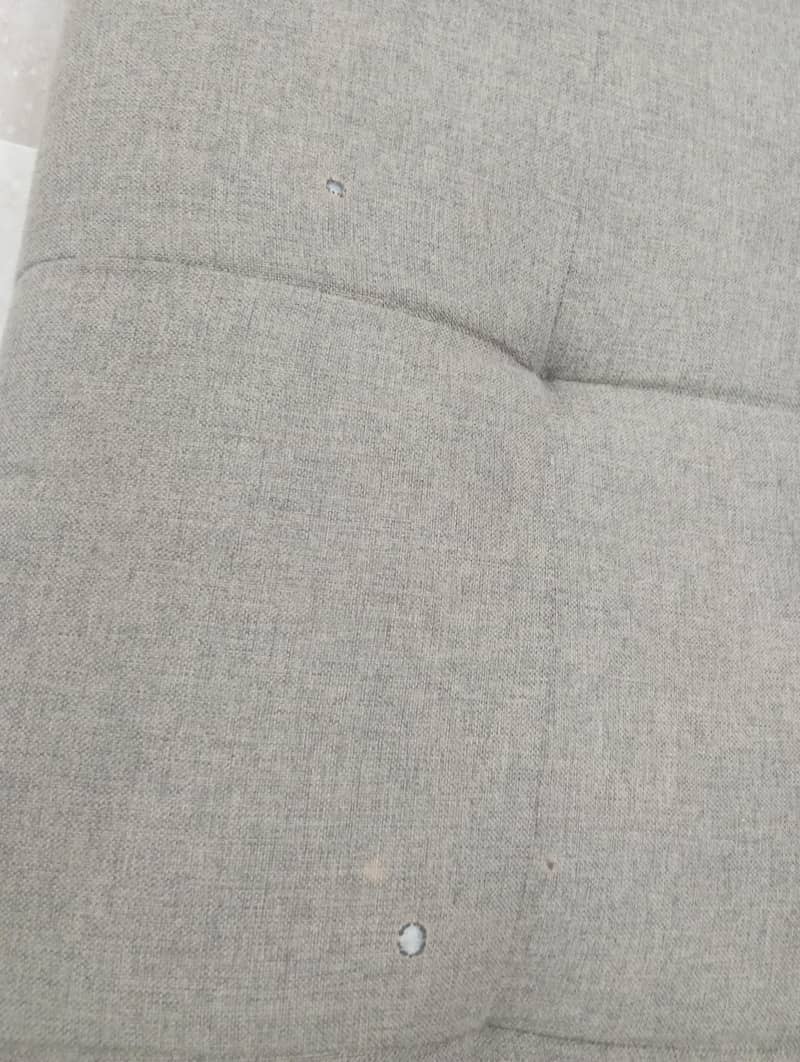L shape sofa with 8 cushions 2