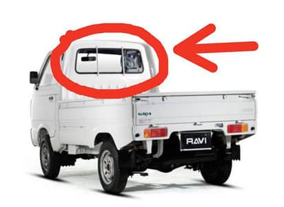 back glass SUZUKI RAVI genuine