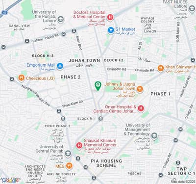 5 Marla Residential Plot Situated In Johar Town Phase 2 - Block N For sale