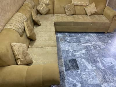L shape 7 seater