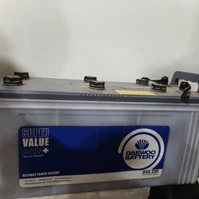 Condition 10 / 8 old battery DSS 220 no warranty card avaliable