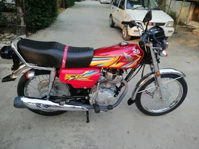 Honda CG 125 2026 model islamabad number contect 03315996053