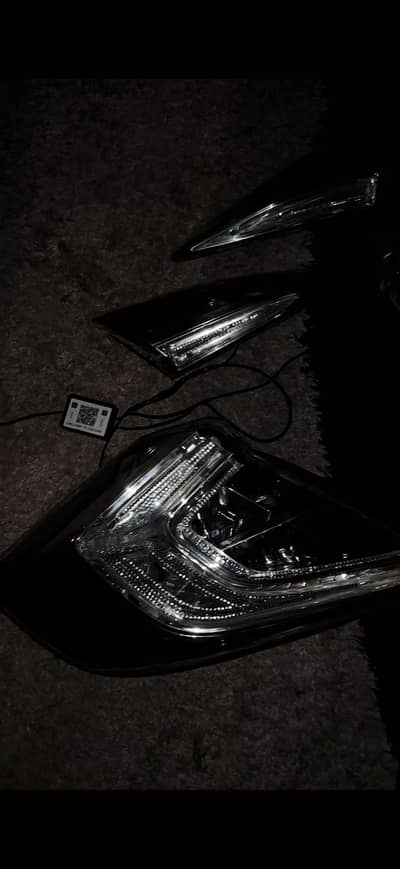 Civic X crystal tail Lights