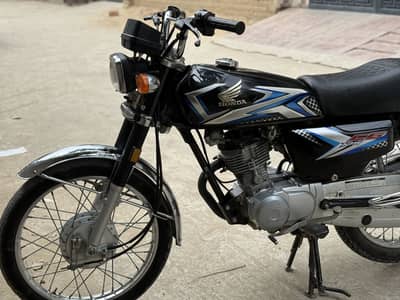HONDA CG 125 BLACK — 10/10 CONDITION | GENUINE BIKE