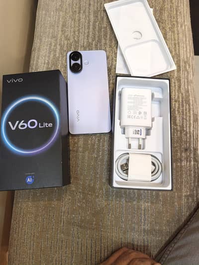 Vivo V60  Lite 8gb 256gb Blue  10/10 2munth warntty