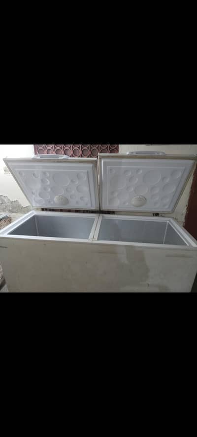 Haier freezer double door twin freezer