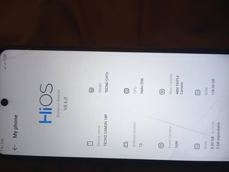Tecno Camon 18 2