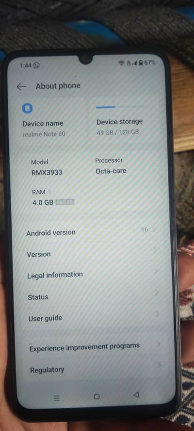 Realme Note 60
