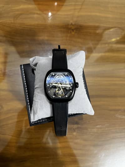 MINBER Automatic Mechanical Skeleton Watch