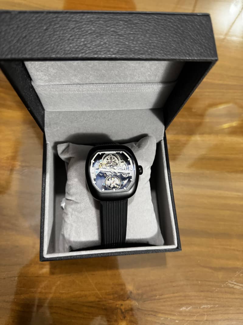 MINBER Automatic Mechanical Skeleton Watch 1