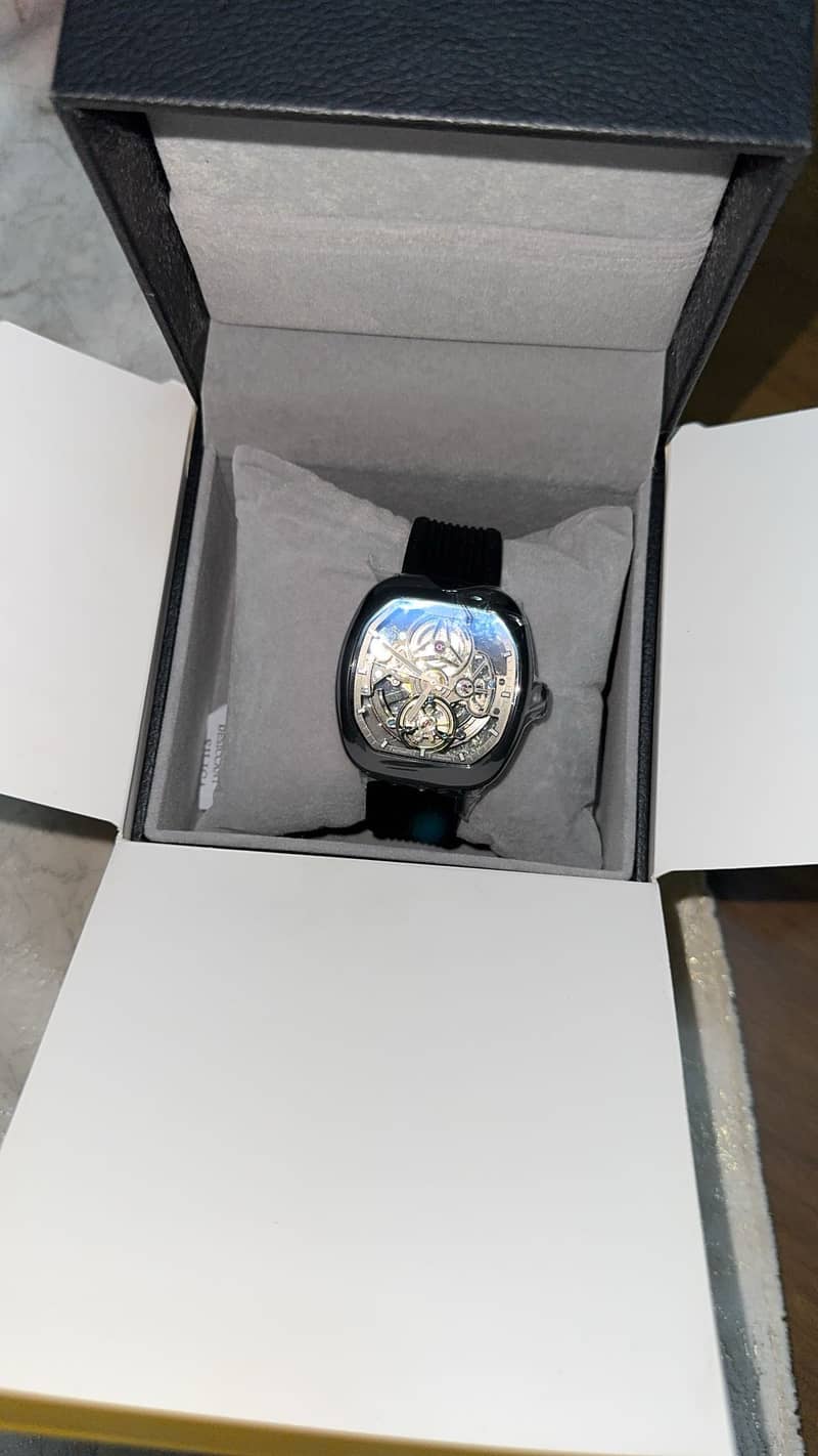 MINBER Automatic Mechanical Skeleton Watch 3