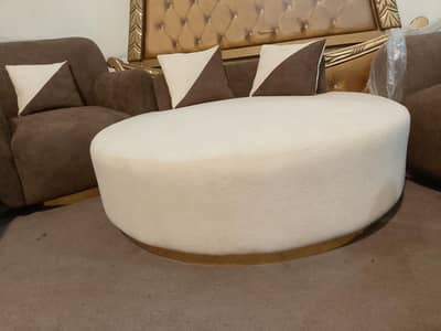 New article#1 round#4 chairs sofa set