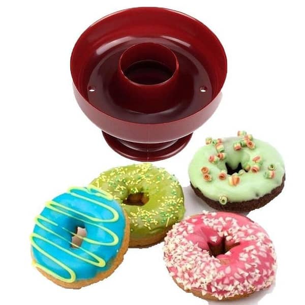 T   pack of 1 Habuy Donut Maker Cutter Fondant Cake Bread Desserts Bakery Mould Mold Baking Tools